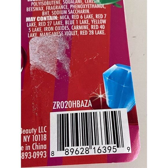 Taste Beauty Ring Pop Strawberry Flavored Lip Balm & Keychain NEW - Picture 7 of 9